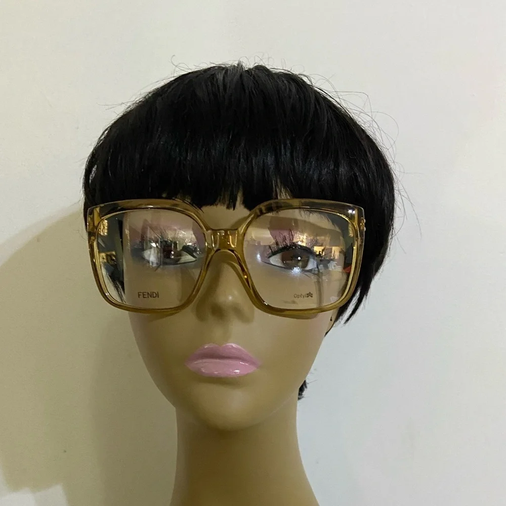 FENDI 55mm Square Optical Frames
